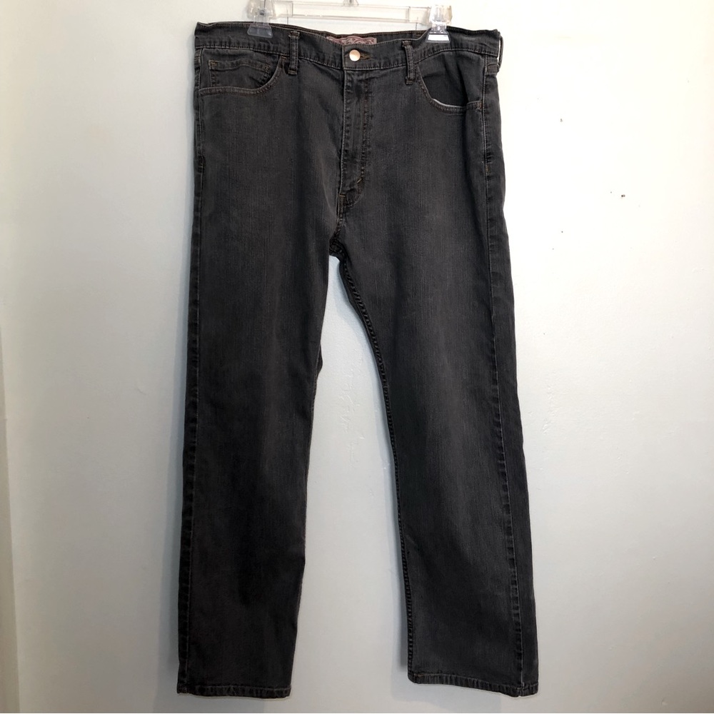 Authentic Rag Top USA Jeans Men’s Gray Straight Leg size 38x30